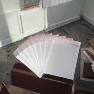 Enveloppes rembourrées épaisses imprimées en flexographie, imperméables, en PE, à fond carré, 20*25 cm, pour livres et accessoires - Product Image 3