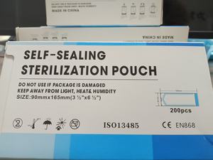 أكياس تعقيم طبية ذاتية الإغلاق من المصنع، أكياس تعقيم بالأوتوكلاف، ورق طبي قابل للتنفس - Product Image 4