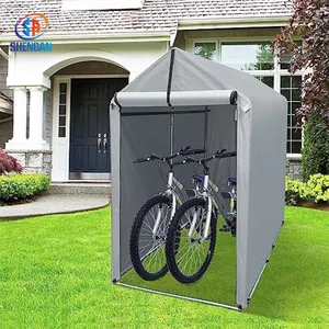 Açık Carport taşınabilir döken depolama barınağı motosiklet bahçe veranda çim gölgelik bisiklet çadır