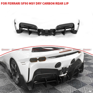 Diffuseur de pare-chocs arrière en fibre de carbone sèche, style MSY, pour Ferrari SF90 - Pièce auto à prix compétitif - Product Image 1
