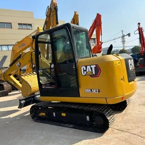 รถขุดขนาดเล็กมือสอง CAT305.5E2 Caterpillar 5 ตัน พร้อมมอเตอร์ เกียร์ และชิ้นส่วนเครื่องยนต์สำหรับงานก่อสร้าง มีจำหน่าย - Product Image 1