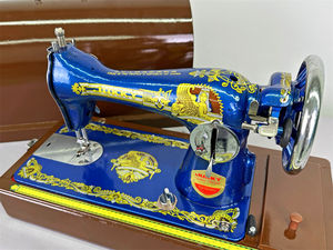 JUKKY Vente chaude Machine à coudre domestique vintage JA à pédale à pied marcheur pour vêtements de maison - Product Image 6