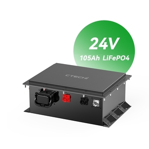 Batterie au lithium-fer-phosphate de qualité industrielle 24V 105Ah 2,5kWh FCM pour excavatrices et élévateurs - Product Image 1