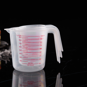 BPA ฟรี3แพ็ควางซ้อนกันได้1/<span class=keywords><strong>2</strong></span>/4ถ้วยความจุจับจับถ้วยพลาสติกวัดชุด - Product Image 2