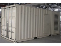 Générateur mobile sur remorque de type conteneur personnalisé 280KW 50Hz 1800RPM avec ATS (démarrage automatique) pour projet de chantier en Asie du Sud-Est