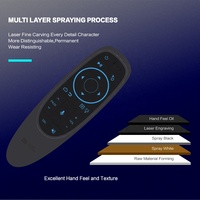 Nouvelle télécommande sans fil G10s pro avec rétroéclairage 2.4 et BT5.0 double module air mouse compatible avec ATV Voice et IR learning