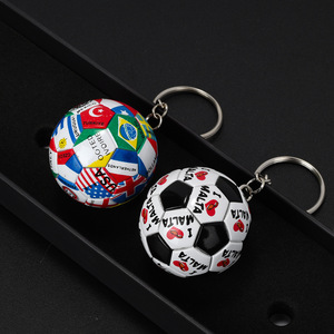 Sáng Tạo Phim Hoạt Hình Phong Cách <span class=keywords><strong>Mini</strong></span> Bóng Đá Silicone Keychain Phổ Biến <span class=keywords><strong>Mini</strong></span> Bóng Đá Bóng Mặt Dây Chuyền Mô Phỏng Trò Chơi Lưu Niệm Nhựa Móc Chìa Khóa - Product Image 3