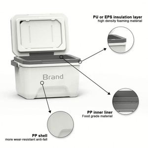 6L Portable Mini Food Storage <b>Insulated</b> Cooler <b>Box</b> Custom Logo Small Capacity <b>Lunch</b> <b>Box</b> Cooler - Product Image 3
