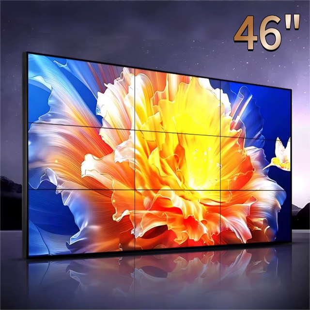 BOE DV460FHM-NVM 46" FHD Video Wall Panel 1920x1080 500nits LVDS Ultra Narrow Bezel TFT LCD Module for Commercial Display