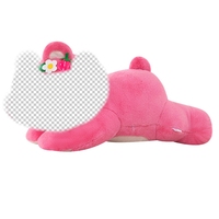 Boneka Beruang Kartun Terkenal Grosir untuk Mesin Cakar, Bantal Anak, Karakter Kartun, Mainan Plush untuk Anak Laki-laki dan Perempuan