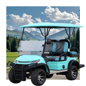 Carrito de Golf Eléctrico de Alta Calidad con Nuevo Diseño, 4 Asientos, Personalizado, 2+2 Plazas, Todoterreno para Carreteras No Públicas - Product Image 3