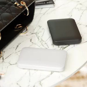 Bán buôn tùy chỉnh Túi gương với Đèn Led Sạc tay bên gương cầm tay du lịch trang điểm - Product Image 4