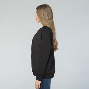 Blousons bombardier matelassés à fermeture éclair pour femmes, ODM OEM 2023 - Product Image 2