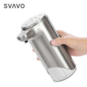 Berührungsloser Sensor-Seifenspender für Küche und Bad, Batteriebetriebener Automatischer Schaum- und Flüssigseifenspender - Product Image 2