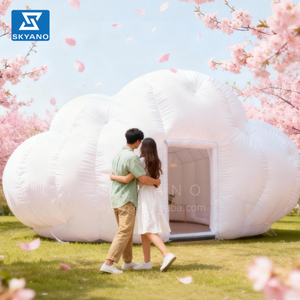 Tenda Gonfiabile a Forma <span class=keywords><strong>di</strong></span> Nuvola Bianca per Campeggio e Matrimoni, per Uso Commerciale all'Aperto - Product Image 1