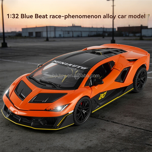 1:32 Lambor Supercar Phenomenon Model Cars High Quality Diecast Open Door Small Scale Metal Car Diecast Toys Vehicle