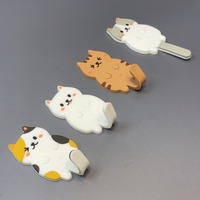 Crochet magnétique de réfrigérateur puissant Animal de dessin animé mignon crochet adhésif flexible de vente chaude pour un usage domestique