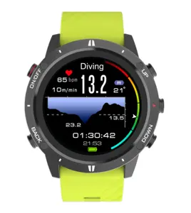 SUNROAD G5 2023 Relojes Inteligentes GPS स्पोर्ट फास्ट चार्जिंग स्मार्ट वॉच सिलिकॉन स्ट्रैप IP67 वॉटरप्रूफ स्मार्टवॉच के साथ पुरुषों के लिए