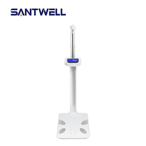 Weiße digitale Waage für persönliche Größe und Gewicht mit 200kg LCD-Display OEM & ODM unterstützt - Product Image 5