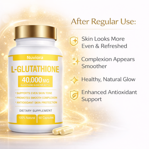 Capsule di L-glutatione OEM con Collagene e Vitamina C per la Luminosità della Pelle, Produzione in Struttura Certificata GMP - Product Image 3