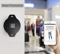 KKM K4W - Baliza BLE Programable, Etiqueta Inalámbrica IBeacon para Rastreo de Mascotas, Rastreo de Activos, Posicionamiento en Interiores, Dispositivo IoT