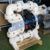 Avec une seule couche de diaphragme résistant à l'usure QBY-K80LSSSS pompe pneumatique pneumatique pour le transfert de liquide
