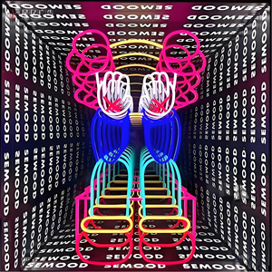Stampa personalizzata luce in metallo scatola infinita specchio al Neon acrilico specchio abisso <span class=keywords><strong>Mini</strong></span> canale lettera infinita insegna al Neon pubblicità <span class=keywords><strong>LED</strong></span> - Product Image 3