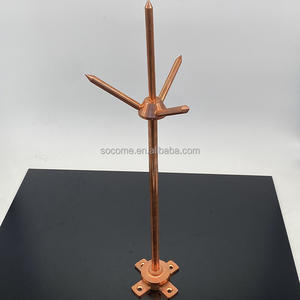 Pararrayos Resistente a la Intemperie <span class=keywords><strong>de</strong></span> Acero Inoxidable 316 - <span class=keywords><strong>Varilla</strong></span> <span class=keywords><strong>de</strong></span> Protección Contra Rayos Estructural y Duradera - Product Image 4