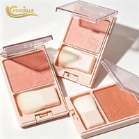 Palette de fard à joues magnétique avec arrangement de couleurs personnalisé pour les marques de beauté, fabricant OEM ODM en marque blanche