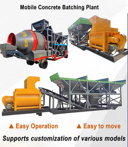 Installation rapide, centrale à béton mobile préfabriquée de petite taille 60m3/h avec prix d'usine en Chine - Product Image 4