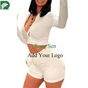 Ensemble short et soutien-gorge 5 pièces sexy Vêtements de sport personnalisés pour femmes sous armure pour dames élégantes - Product Image 5