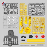 Assemblage de 220 pièces de blocs de construction, machine 3 en 1, bras robot, jouets, bras robotique hydraulique, jouet de construction pour enfants, éducation