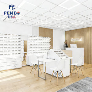 Présentoir à lunettes PENBO personnalisé et pratique pour magasin de détail, vitrine murale pour lunettes de soleil, design de magasin d'optique - Product Image 4