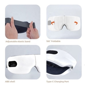 High Quality <b>Small</b> Scale Portable Wireless Digital Smart Heated <b>Vibrating</b> Music Eye Protector Intelligent Eye Massa - Product Image 4