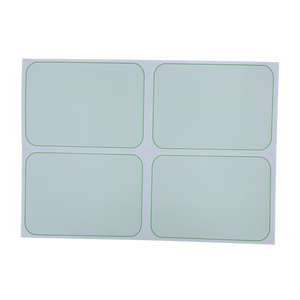 Etiquetas adhesivas de código de barras preimpresas troqueladas personalizadas A4 para impresión Offset Adhesivo permanente de 2-3 capas - Product Image 5