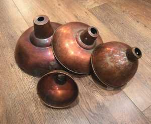 Pantalla de lámpara Retro de cobre, Estilo Vintage rústico, pantalla de lámpara de fábrica de Metal con tasa de venta al por mayor - Product Image 4