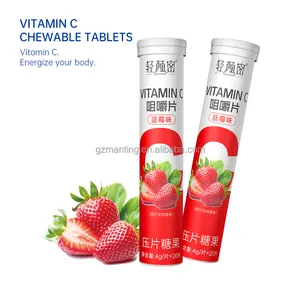 Tableta efervescente de vitamina C del suplemento sanitario OEM del fabricante mejora la inmunidad VC Tablet Venta caliente VC Pills