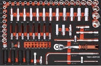 Chariot à outils sur roues Changze TC-22, robuste, en acier inoxydable, 521 pièces, 7 tiroirs, personnalisable, OEM, moderne, pour réparation automobile