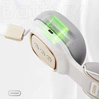 Weicher Ring-Nackenmassagegerät mit Wärmefunktion, 40dB Leiser Bürstenloser Motor, 20 Tage Akkulaufzeit, Tiefengewebeentlastung, Vibrationsmassage für das Büro