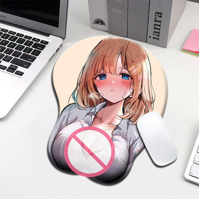 Custom 3D Wrist Rest Silicone Mouse Pad Ergonomic Silica Gel Gaming Surface Anti-Slip Radiation Protection Wrist Mouse Pad