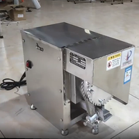Commerciële kokosnootschil-schil- en -snijmachine, hoge productiviteit, 750W, 220V