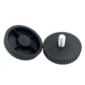 Pieds de réglage à vis Xin Accessories M6 M8 en plastique, pieds de meubles réglables avec vis pour support d'étagère, quincaillerie - Product Image 2
