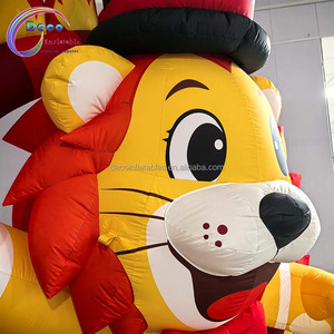 León Inflable de Dibujos Animados Multicolor Personalizado DECO de Más de 3.6 m para Espectáculos Circenses - Product Image 4