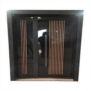 Puerta de Seguridad de Acero Moderna y de Lujo con Función Antirrobo para Proyectos Habitacionales - Solución Total Duradera y Rentable - Product Image 1
