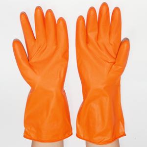 Suncend Gants de ménage doublés en <span class=keywords><strong>latex</strong></span> jaune 40 grammes taille S/M/L/XL - Product Image 6