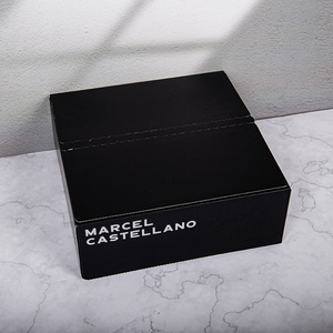 Tên Thương Hiệu Bạc Hot Đóng Dấu Màu Đen Sóng Giấy Dây Kéo Bưu Phẩm Hộp Vận Chuyển Hộp Với Logo Bao Bì - Product Image 3