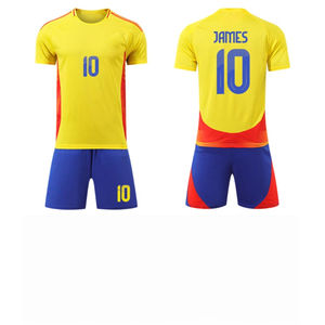 Pantalones Cortos <span class=keywords><strong>de</strong></span> Fútbol Transpirables y Ecológicos <span class=keywords><strong>de</strong></span> Alta Calidad, Versión Jugador Tailandés, Personalizados para Colombia, Unisex, para Entrenamiento, <span class=keywords><strong>Copa</strong></span> 2026 - Product Image 4