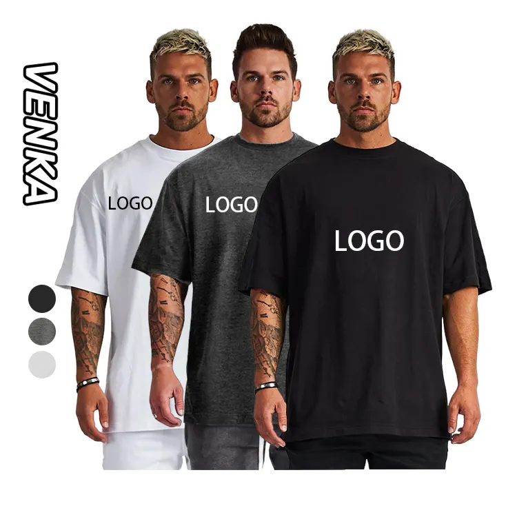 2024 New Loose hip hop Brand Gyms Sports pure color T Shirt Men Cotton Short Sleeve Running Workout Training Tees Fitness Tops