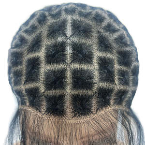 Peluca de Encaje Completo con Trenzas de Crochet Transparentes Amygirl, Ligera, Fácil de Usar, Aspecto Natural, Textura Suave, Uso Comercial de Moda - Product Image 1