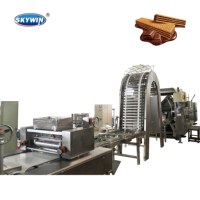 90-270kg/heure, Machine de fabrication de biscuits entièrement automatique, prix de la ligne de Production à vendre